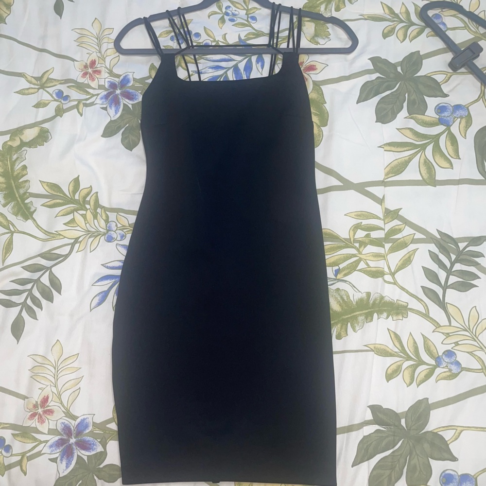 GUESS BLACK MINI DRESS XS